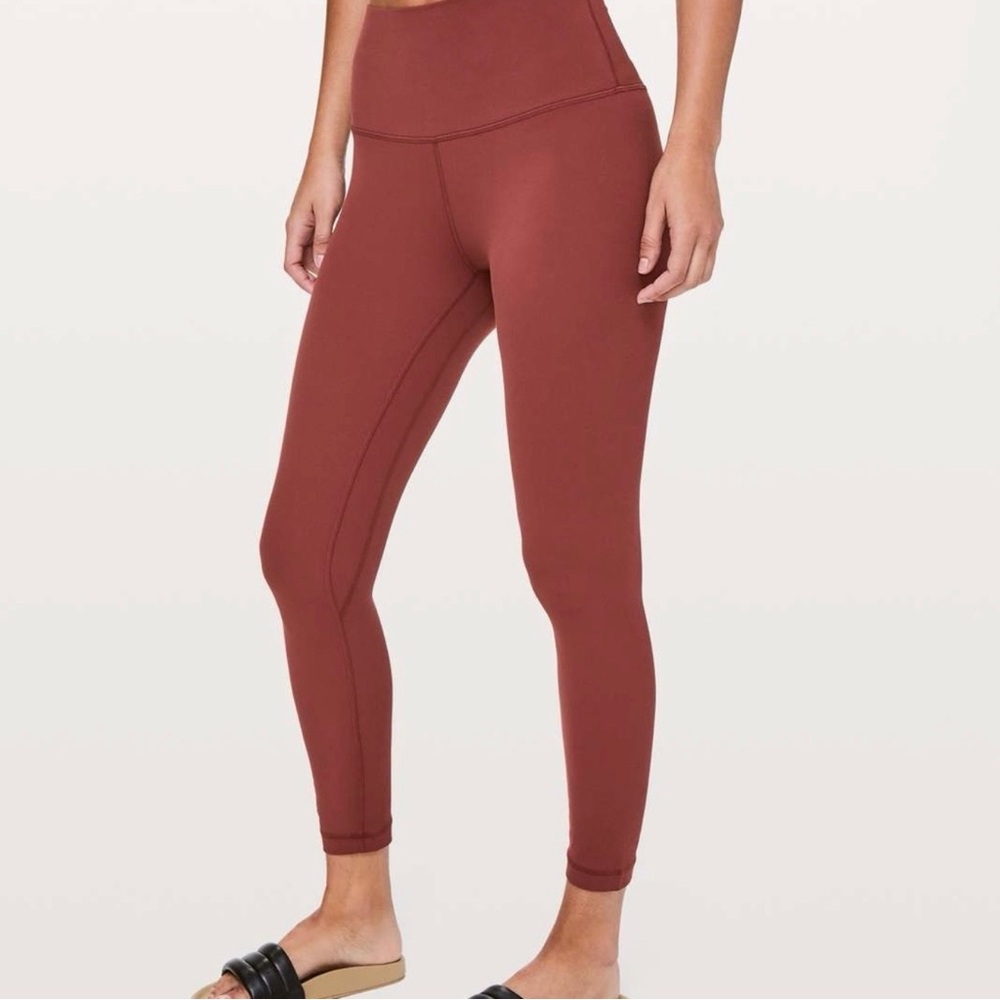 Lululemon Align Pant II 25” Savannah Red Size 12
